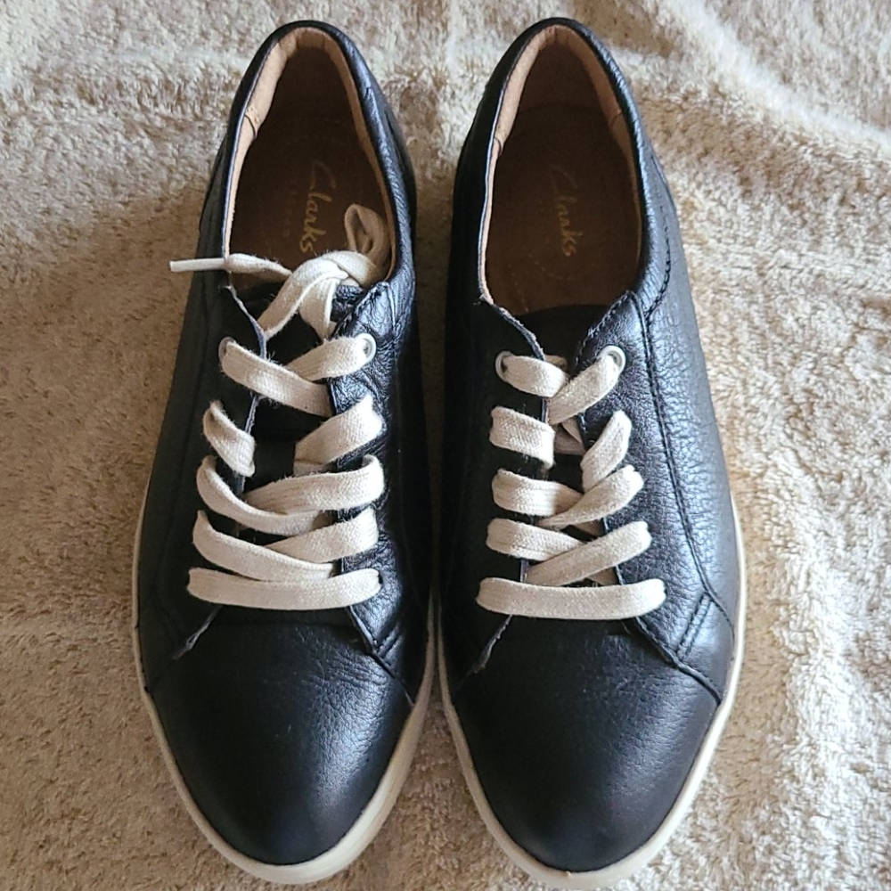 Clarks Leather Sneakers